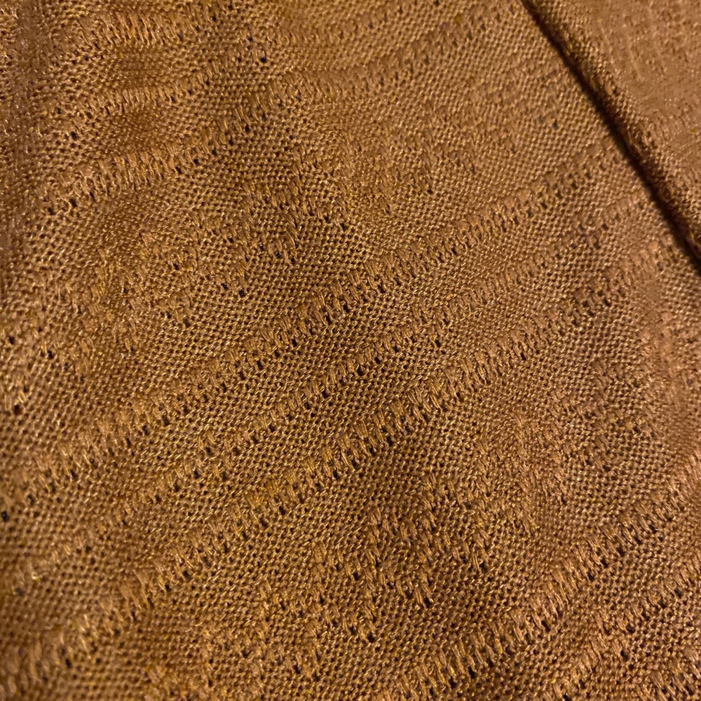 Allison Daley NWT Rust Open Front Cardigan Size Petite Medium - Picture 2 of 7
